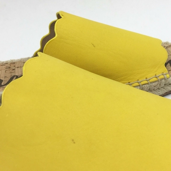 Sam Edelman Andy Scalloped Leather Espadri… - Picture 16 of 16